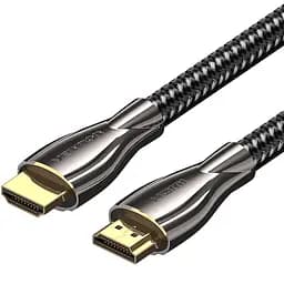 Кабель HDMI M - M, 5.0 м, V2.0, 4K 60Гц, обплетення, Zinc Alloy Type чорний Vention
