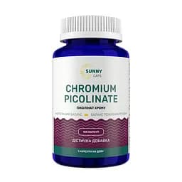 Хром піколінат Sunny Caps Chromium Picolinate Powerful 100 капсул