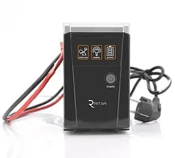 UPS с правильной синусоидой Ritar RTSW500 LED 360Вт, 12V под внешний АКБ, заряд 5А/7А - мініатюра 1
