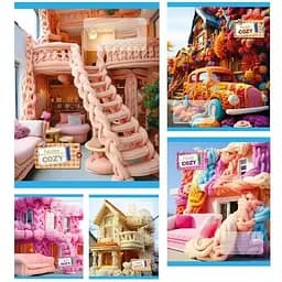 Зошит 24 арк. клітинка тверда обкладинка COZY (ТА51308)