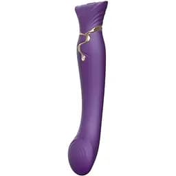 Вибратор Zalo Queen G-Spot Pulse Wave 21.5 см фиолетовый