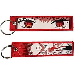 Брелок тканинний Людина бензопила Макіма Chainsaw Man Makima 10 см