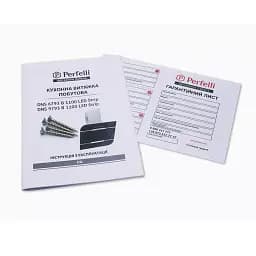 Витяжка декоративна похила Perfelli DNS 9793 B 1100 BL LED Strip - мініатюра 7