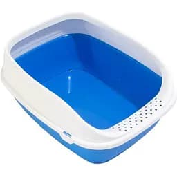 Туалет для котів з рамкою MPS Beta Maxi Blue 49x39x17 см