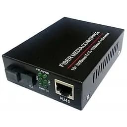 Медиаконвертер 10/100Base-TX to 100Base-F 1310нм, SM, SC/PC, 20 км FoxGate (EC-B-0,1-1SM-1310nm-20-LFP)