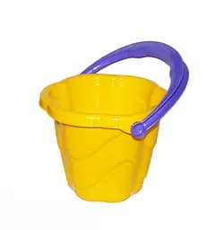 Дитяче іграшкове відерце "Незабудка" Colorplast 0961 Жовтий