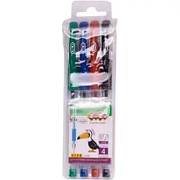 Гелевые ручки ZiBi Standard 4 цвета 4 шт. (ZB.2202-99)