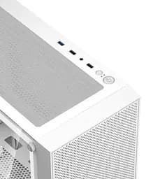 Корпус PcCooler C3 B310, White, Mini Tower, без БЖ, для Micro ATX / Mini ITX, 1xUSB 3.0 / 2xUSB 2.0, макс. CPU - 160 мм / GPU - 340 мм - мініатюра 4