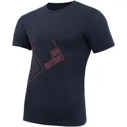 Футболка Savage Short sleeve T-Shirt/RED "I am Savage" design 2XL к:чорний - мініатюра 2
