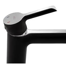 Змішувач для раковини Qtap Grand BCR 001F, Чорний матовий - мініатюра 4