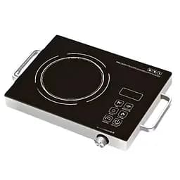 Плита склокерамічна інфрачервона електрична Henschll HS-055 Одноконфоркова 4500 Вт Чорна