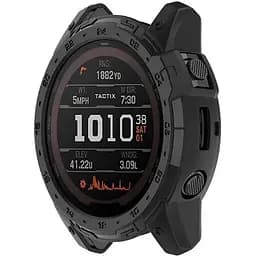 Чохол-бампер DK CDK Силікон Outlines для Garmin Tactix 7 Pro (015830) (black) - мініатюра 2