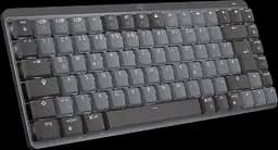 Клавіатура бездротова Logitech MX Mechanical Mini Minimalist Graphite (920-010780) - мініатюра 3