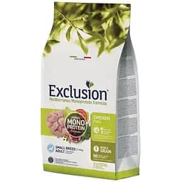 Корм Exclusion Adult Chicken Small Breed для дорослих собак малих порід з куркою 0,5 кг