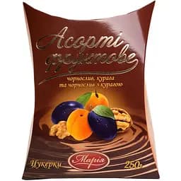 Цукерки Марія Асорті фруктове, 250 г (610060)
