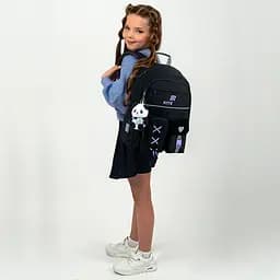 Рюкзак для початкової школи Kite Education 584 Panda Love Чорний (K26-584M-2) - мініатюра 20