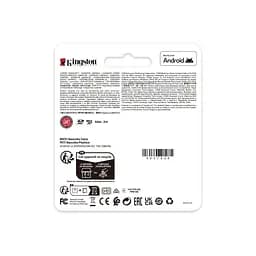 Карта пам'яті Kingston 256 GB microSDXC Canvas Go! Plus UHS-I U3 V30 A2 Class 10 (SDCG4/256GBSP) - мініатюра 4