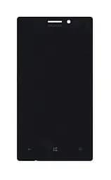 Матриця з тачскріном модуль для Nokia Lumia 925 чорний