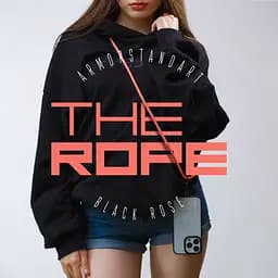 Універсальний ремінець-шнурок для смартфона, Rope, black rose, нейлоновий, міцний, регульований по довжині, з тримачем для чохлів з вирізом для зарядки, кросбоді, підходить для носіння на шиї та через плече, ArmorStandart (ARM86563) - мініатюра 3