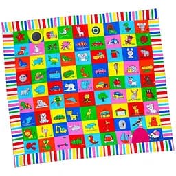 Коврик для игры и развития "Мой мир" Magdum МС 090601-09, 92х84 см