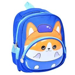 Рюкзак дитячий Bambi T2612(Blue) 1 зовнішня кишеня, застібка-блискавка