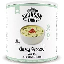 Сирний суп із броколі сублімований з великим терміном придатності 10 років Augason Farms, 33 порції (101100)