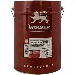 Олива Wolver Turbo Evolution 10W-40 API CI-4/SL 20 л (29871)
