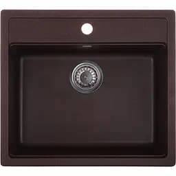 Мийка кухонна Zerix ZS-5751S-12 Коричнева (ZX4600)