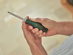Викрутка з тріскачкою, 205мм, сталь CrV Bosch hoz0014139 - мініатюра 7
