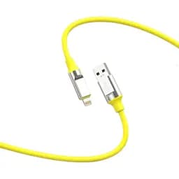 Кабель XO NB251 Liquid Silicone Rubber for Lightning 6A/1 м Желтый