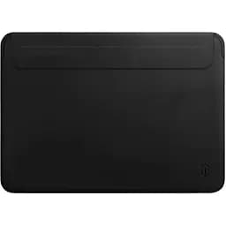 Чохол карман Wiwu Slim Stand Sleeve Leather Case для MacBook New 16 Skin Pro Black [72988]