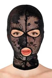 Фетишна мереживна маска від Fetish Tentation Cagoule en resille a motifs Fetish Tentation 90-570140001000 100296