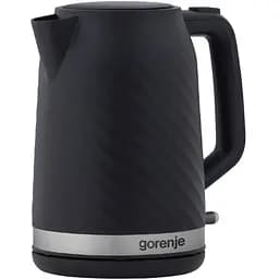 Электрочайник Gorenje 1.7 л Strix контроль черный матовый kuh0015340