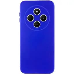 Чехол TPU GETMAN Liquid Silk Full Camera для Xiaomi Redmi 14C / Poco C75 Синий / Iris