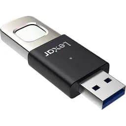 USB флеш-накопичувач Lexar JumpDrive Fingerprint F35 Pro 256GB USB-A 3.2 (LJDF35P256G-RNBNG) [137813] - мініатюра 3