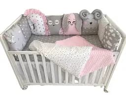 Дитячий набір Moontime у ліжечко "Зорепад рожевий"