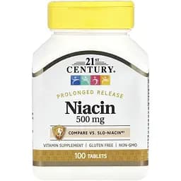 Дієтична добавка Niacin 500 мг 100 таблеток