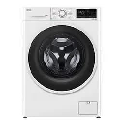 Стиральная машина LG фронтальная, 8,5 кг, 1200, A+++, 48см, дисплей, пара, инвертор, белый (F2V3GS7WW)