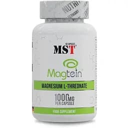 Магний L-треонат MST Magnesium L-Threonate 1000 mg, 60 капсул для нервной системы