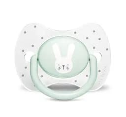 Пустушка симетрична Suavinex Hygge Затишні історії Зайчика, 18+ міс., бірюзовий (306616)