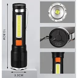 Ліхтар акумуляторний X-Balog BL-P12-P50 ручний з бічним світлом - мініатюра 6