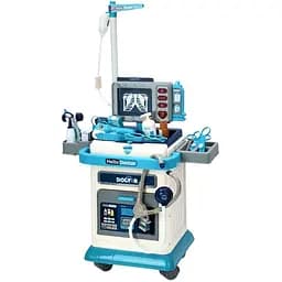 Игровой медицинский набор 008-205 с тележкой и эффектами 37 предметов