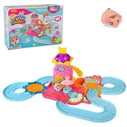 Гра "Набір маленьких хом'яків" 2021 ігровий трек магазин з гірками та кошиками (6900020465411)