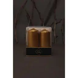 Набір свічок Bulus Home GM-009 4 шт Золотий (2000989313854A)(NY)