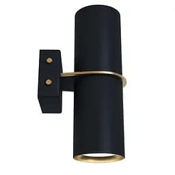 Настінне бра BINO 2S, PikArt арт. 28680 Золотистий/чорний