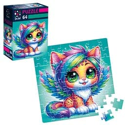 Пазли De.tail Казковий леопардик, 64 деталі, DT1234-23