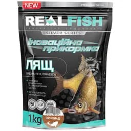 Прикормка Real Fish Silver Series Лящ Шоколад 1kg