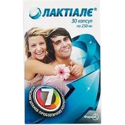 Дієтична добавка Лактіалє ля регулювання мікрофлори кишечника 230 мг 30 капсул