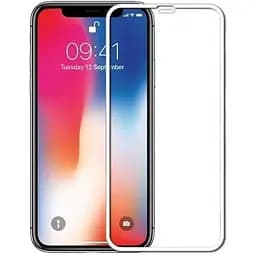 Защитное стекло 5D iPhone 11 Pro/X/XS белый