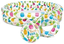 Басейн На рибалці з набором, 132x28 см, 59469